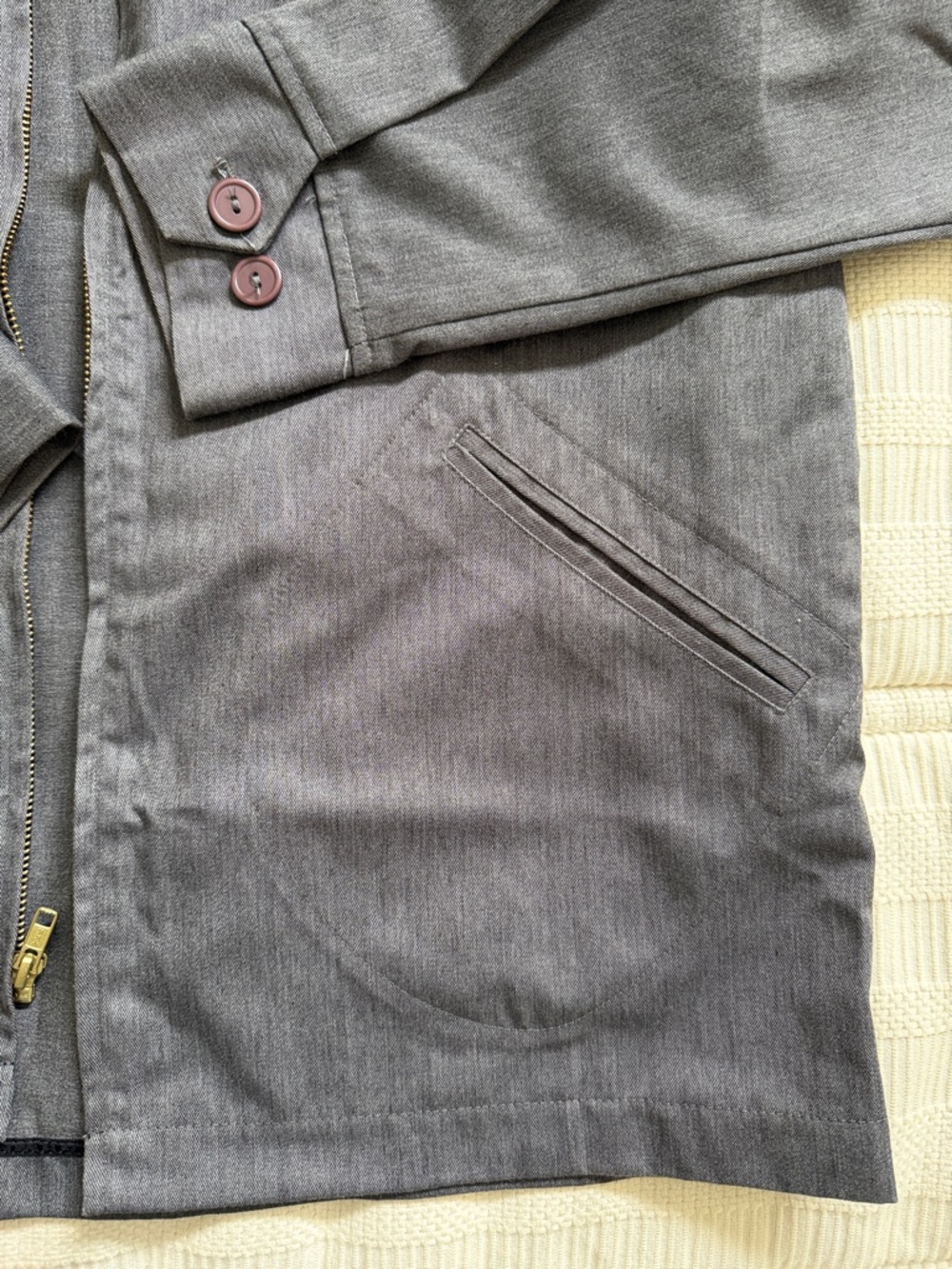 Ebbets Field Gray Jacket - Picture 4 of 9